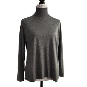 Zara Turtleneck Sweater Gray Size Small